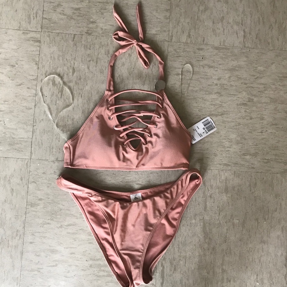 Pink bikini